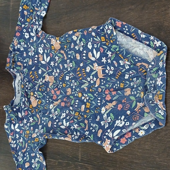 Blue and Pink Long sleeve Onesies Bundle Of 3 - Picture 5 of 9